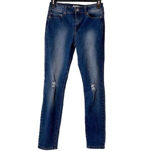 FOREVER‎ 21 Girl's Dark Denim Jeans 13/14 NWT